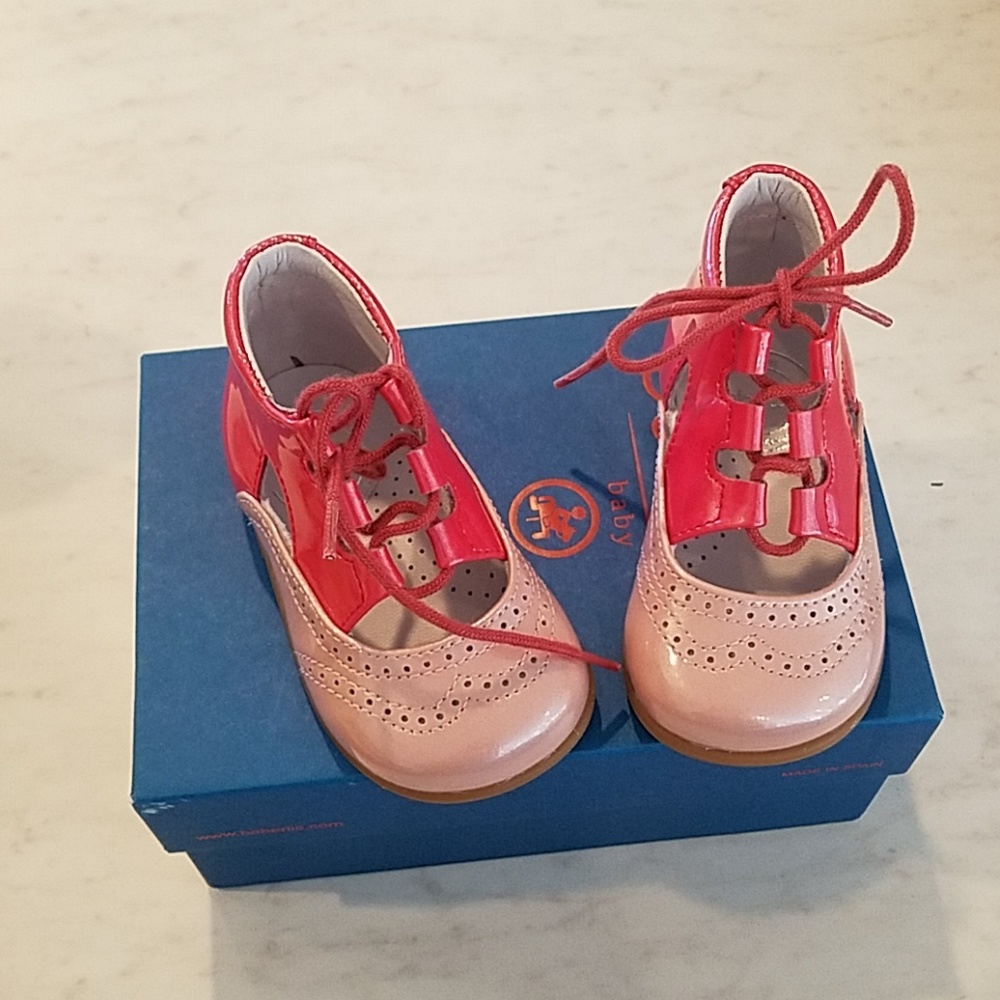 💖Beberlis baby shoes with box💖